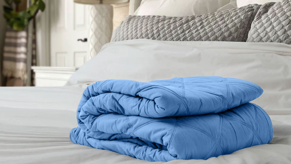 Want to Sleep Better? Try a Weighted Blanket