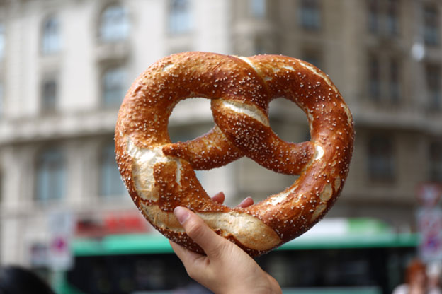 In conclusion  traditional pretzels are typically